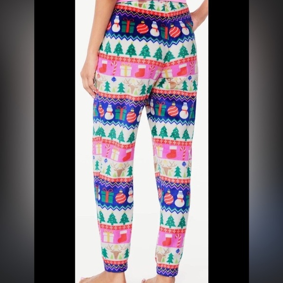 🆕 JoySpun Plush Fleece Pajama Pants Size Medium - Picture 1 of 8